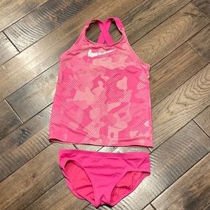 Girls Nike tankini, size Large